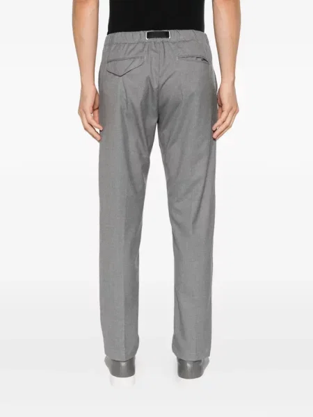 Pantaloni White Sand cu cordon alb
