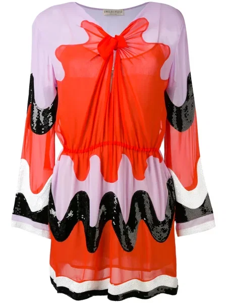 Rochie Pucci cu imagine retro