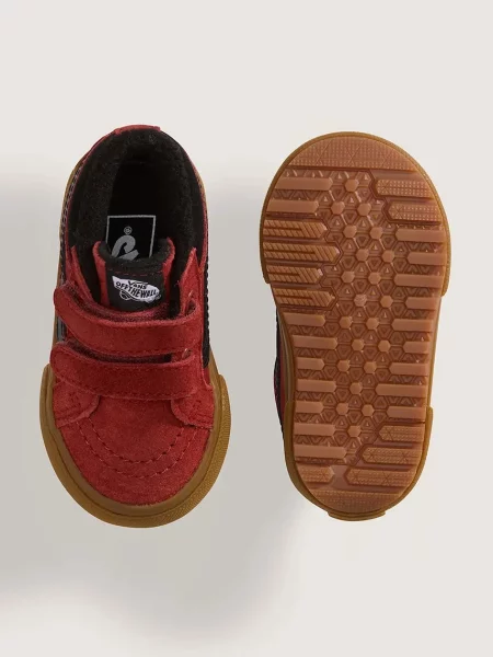 Vans Reissue V Insulated маратонки за деца от велур червено
