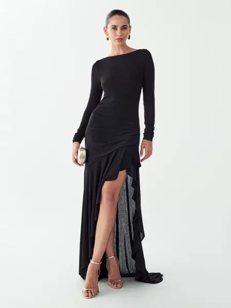 Willa Rochie de seară Herma' negru