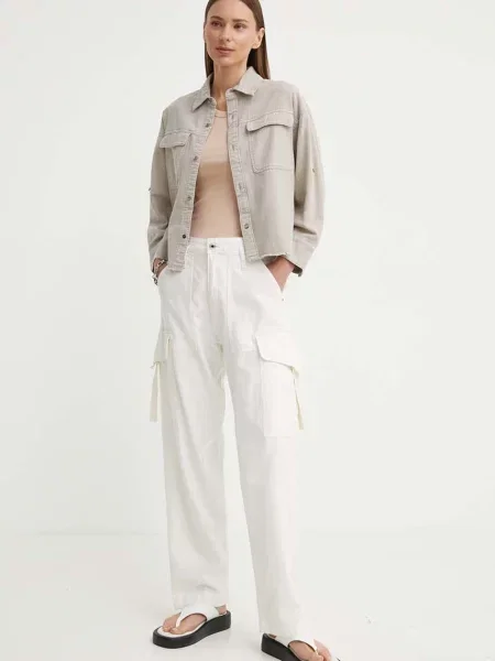 Брюки G-star Raw бежевые