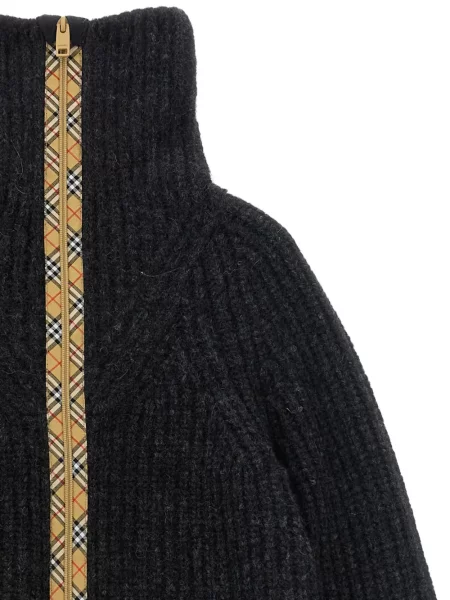 Kardigan dziecięcy Burberry czarny