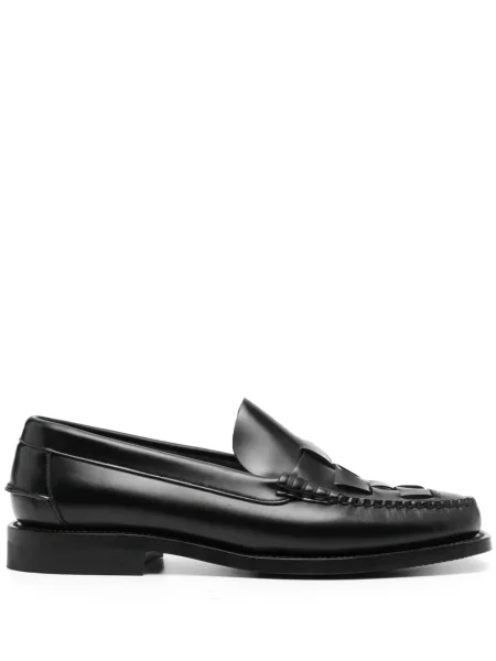 Pantofi loafer Hereu din piele negru