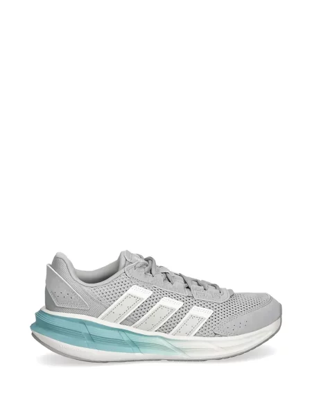 Komplet dresowy Adidas koronkowy sznurowany w paski różowy