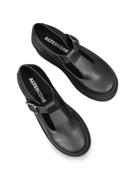 Pantofi Altercore cu platformă negru