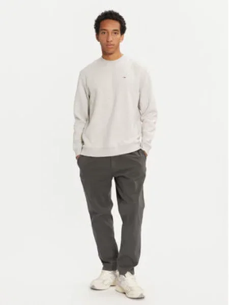 Mikina Tommy Jeans šedá