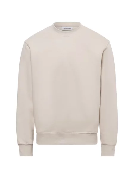 Jack & Jones Bluza JJEurban Mężczyźni Sztuczne włókno jednolity S szary