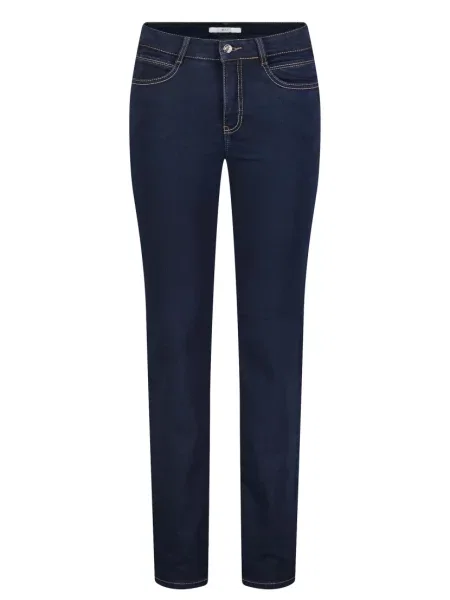 MAC Jeans închis albastru