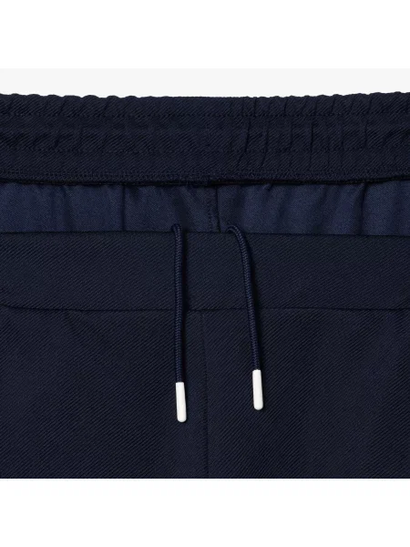 Lacoste Elastyczne Spodnie Dresowe Do Tenisa granatowy