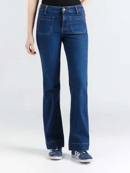 WRANGLER Jeans denim albastru