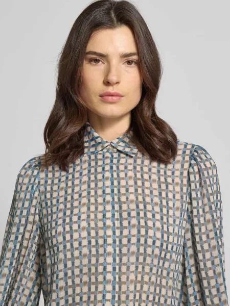 Koszula o luźnym kroju w półprzezroczystym designie Jake*s Collection