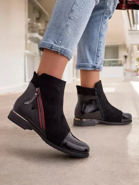 Botine Resti negru