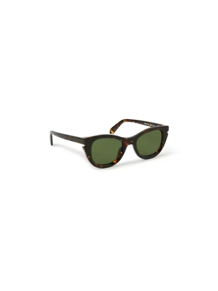 Off-White okulary przeciwsłoneczne brązowy białe