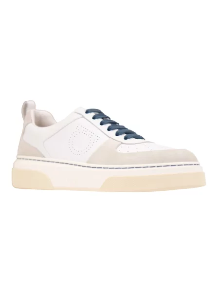 Sneakersy Ferragamo białe