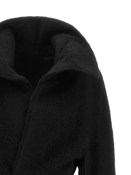 Cu centură palton Rick Owens negru