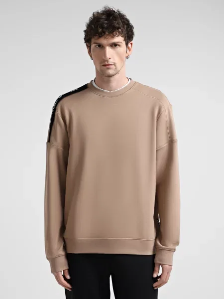 Світшот Logo Series коричневий