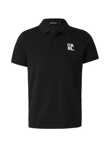 Karl Lagerfeld Tricou negru alb