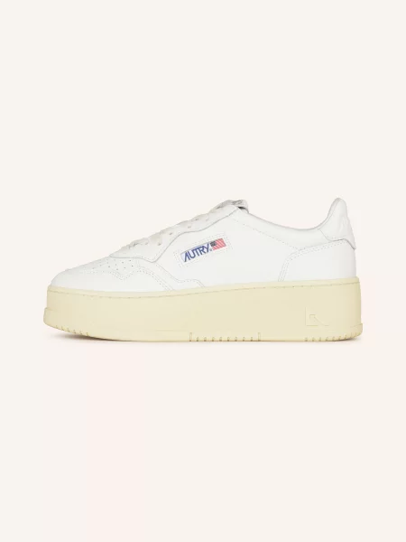 Autry Sneakersy Platform Low Ll režná / krémová bílá