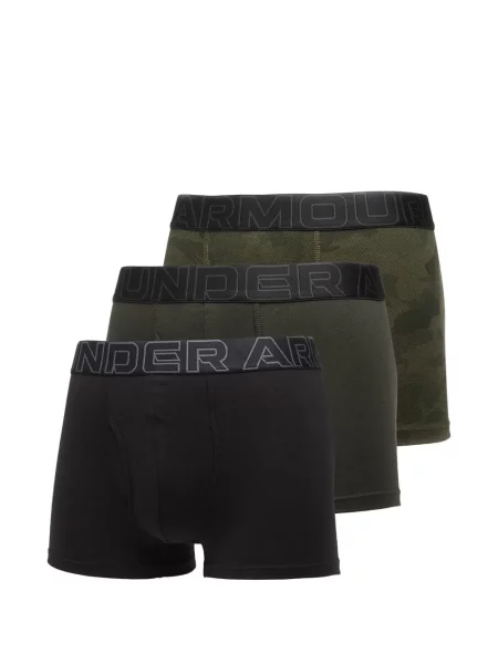 Boxeri Under Armour cu imagine negru