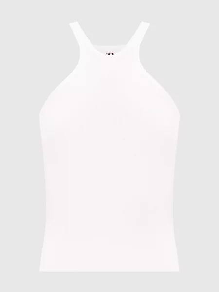 Топ в рубчик Ermanno Scervino білий