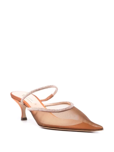 Papuci tip mules Casadei maro