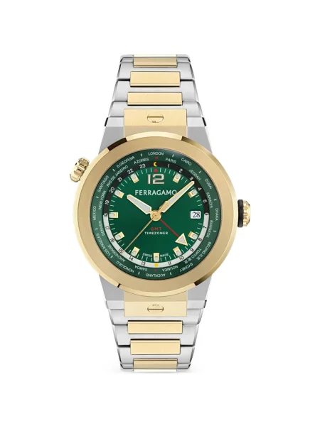 Ceas Ferragamo verde