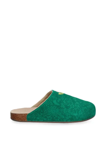 Sneakerși Adidas Campus cu șireturi din dantelă cu platformă verde