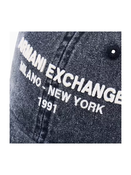 Čiapka Armani Exchange modrá
