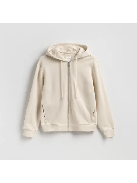 Reserved Kapucnis melegítőfelső bézs