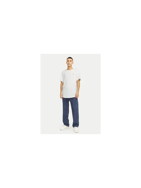 JACK & JONES Póló kék / fekete fehér