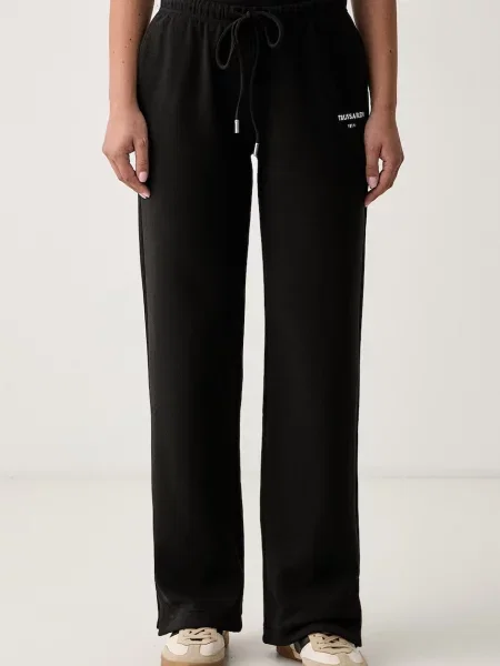 Trussardi pantaloni de trening pentru femei cu negru
