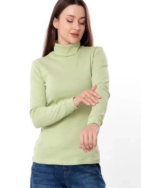 Гольф Носи своє м'ятний бавовна/еластан