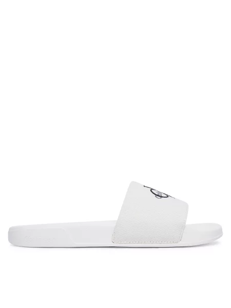 Papuci Calvin Klein alb