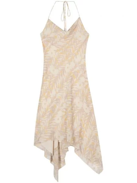Rochie Patrizia Pepe cu imprimeu abstract de costum