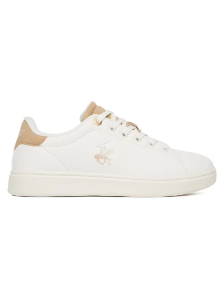 Sneakersy Beverly Hills Polo Club biela