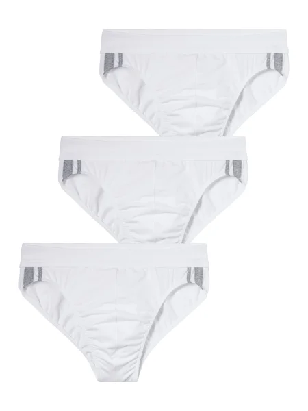 SCHIESSER Slipy tmavě / offwhite šedá