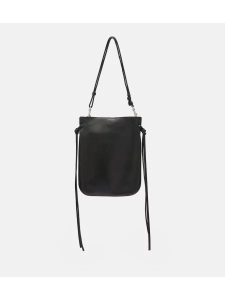 Geantă de mână Phoebe Philo din piele negru