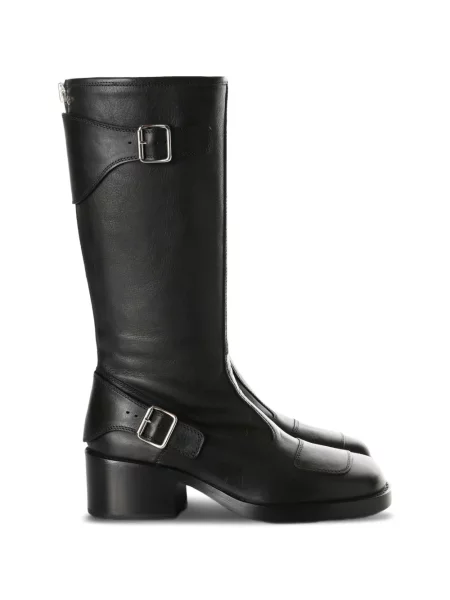 Cizme Ann Demeulemeester cu cataramă negru