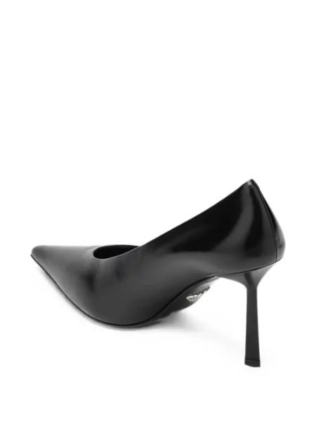 Pantofi cu toc Prada din piele negru