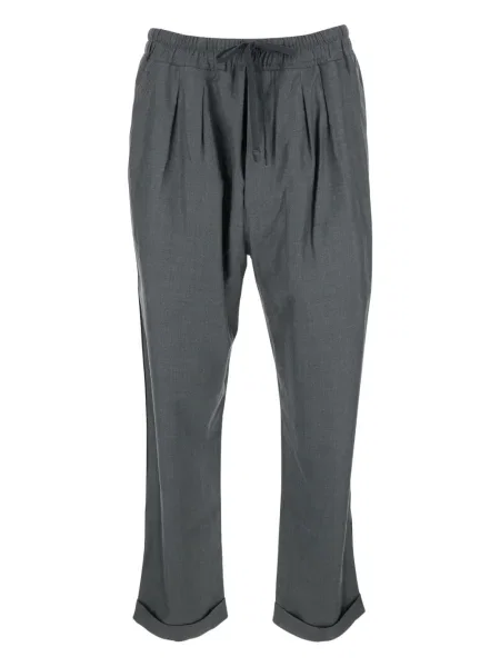 Pantaloni Tom Ford plisate gri