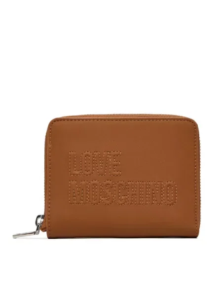Pénztárca LOVE MOSCHINO barna
