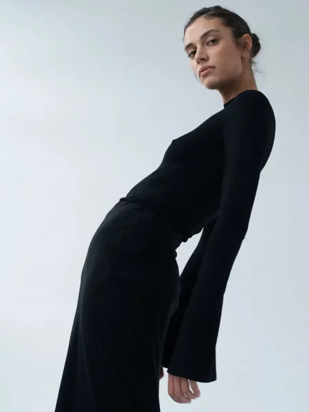 Tricou cu mânecă lungă Muuv. negru