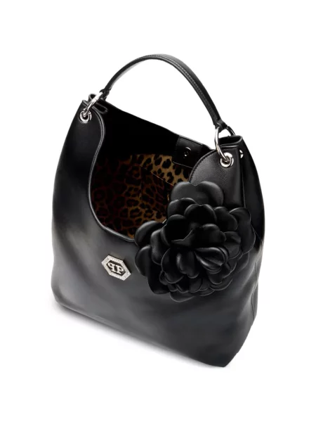 Gėlėta rankinė Philipp Plein juoda
