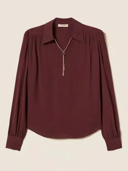 Блуза Twinset бордова