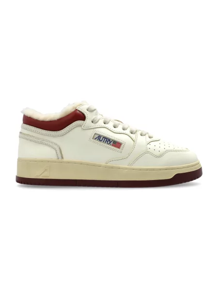 Lniane sneakersy Autry beżowe