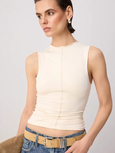 Trendyol Top taupe gri