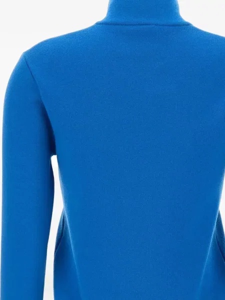Cardigan Courreges de lână albastru