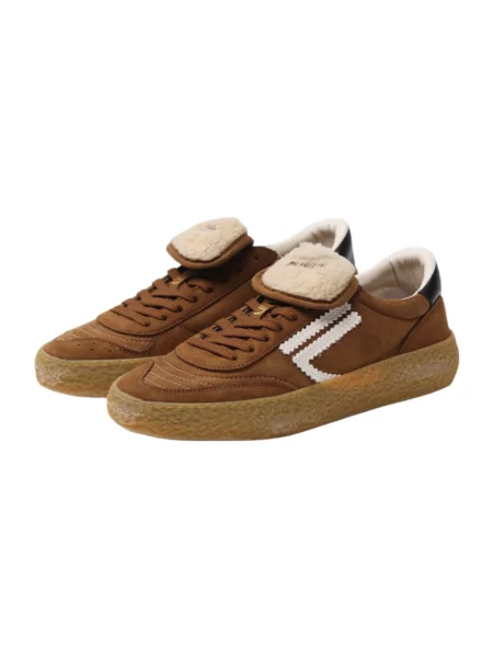 Sneakersy Puraai brązowe