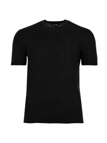 ARMANI EXCHANGE Tričko černá