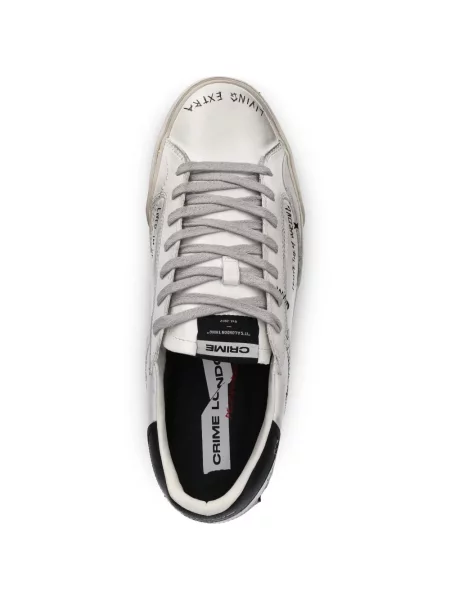 Sneakerși Crime London alb